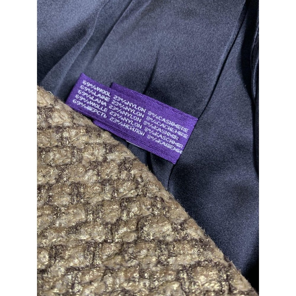Ralph Lauren Purple Lable Wool/Cashmere Olive Gree - Picture 5 of 11